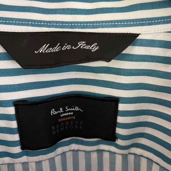 Men’s Paul Smith Striped Long Sleeve Dress Shirt, for Barney’s New York - Picture 3 of 8